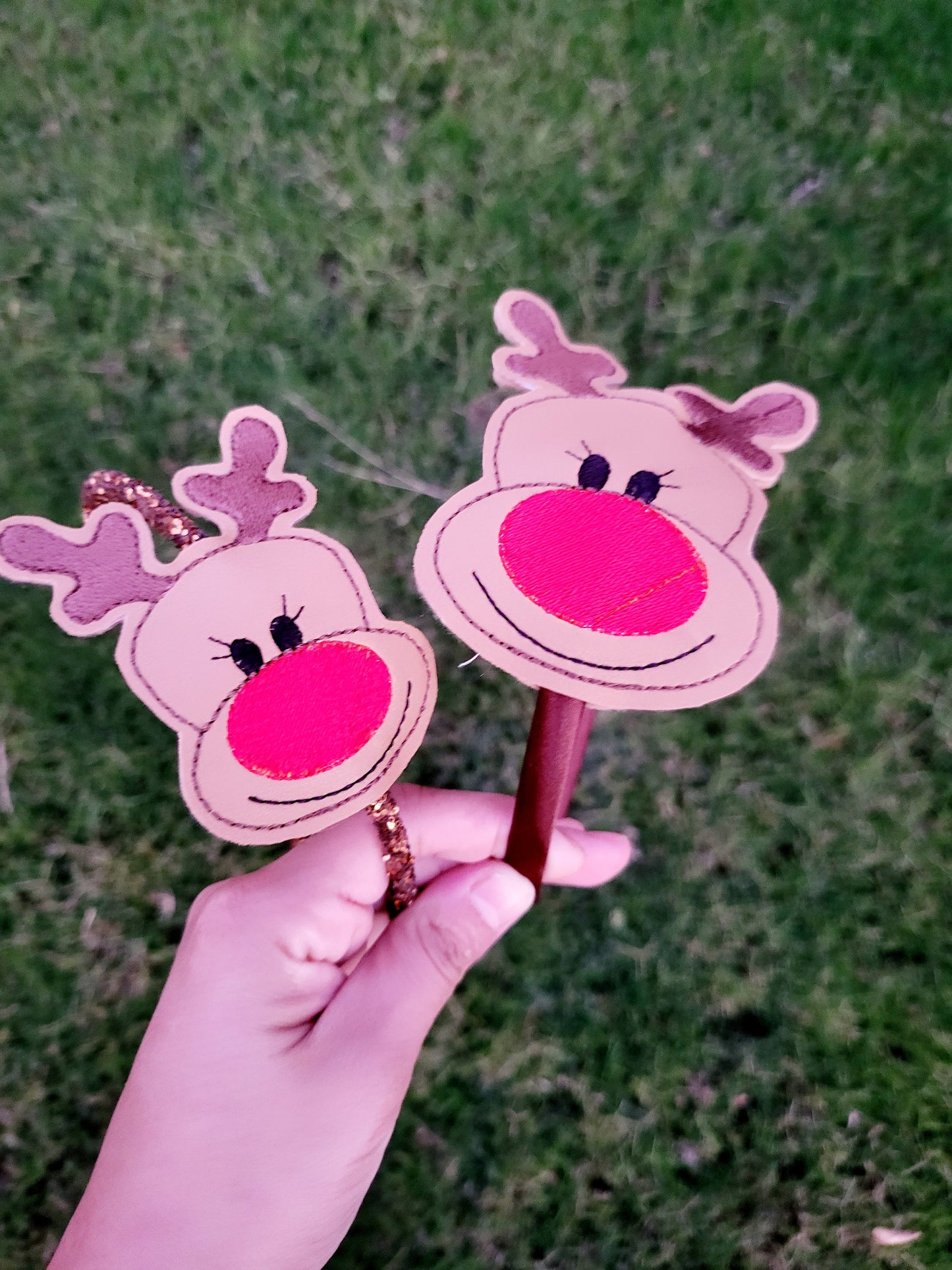 Reindeer slider headband